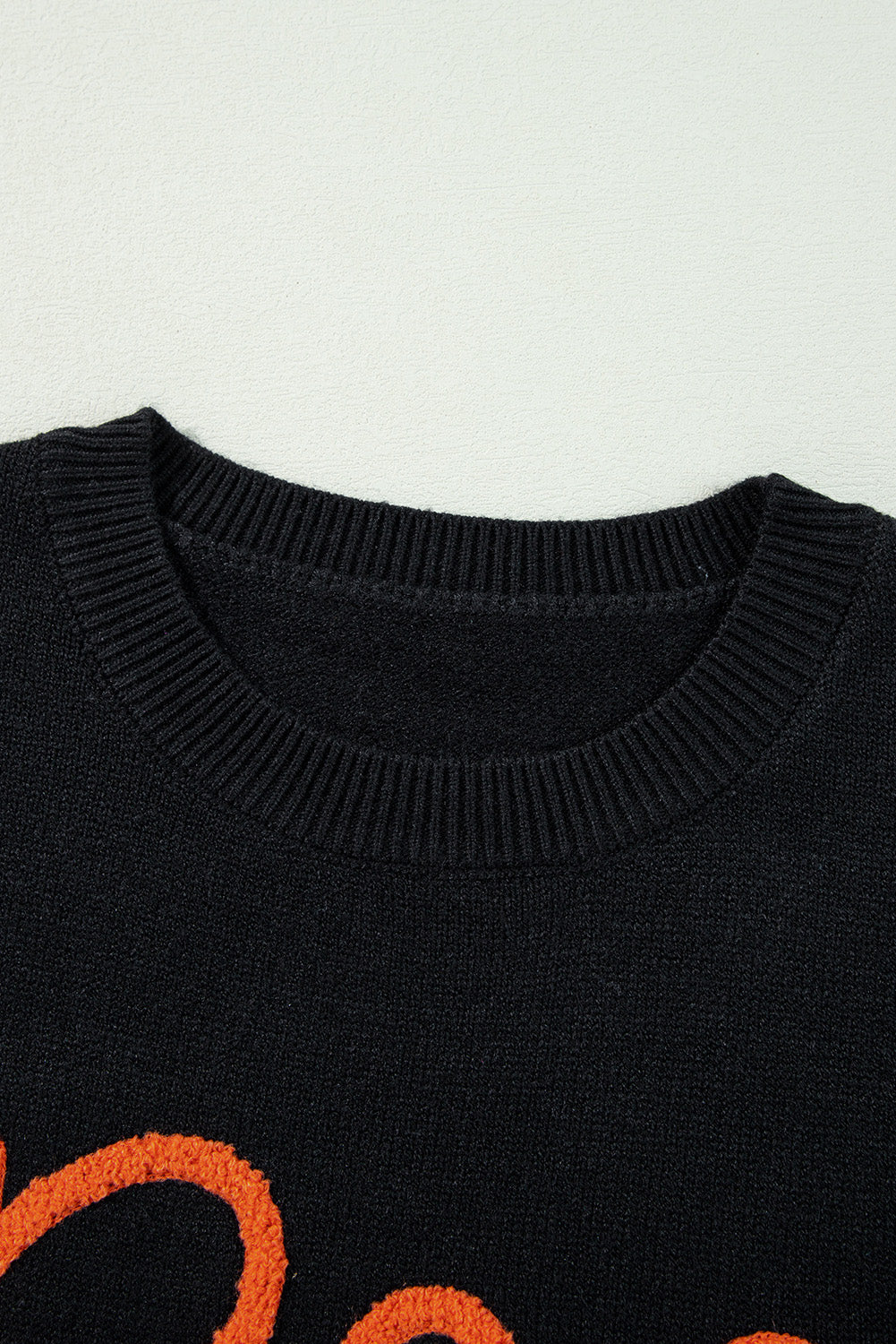 More boos, please! Drop Shoulder Sweater