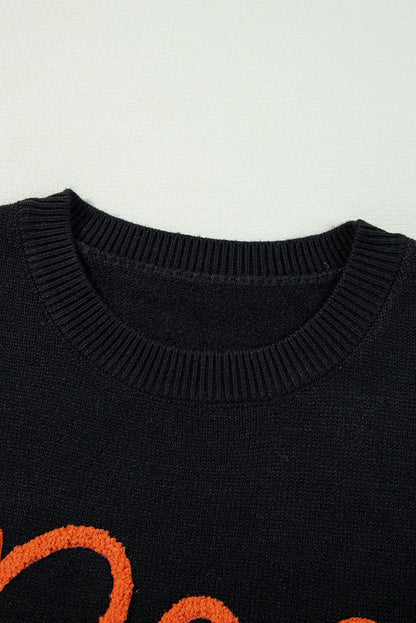 More boos, please! Drop Shoulder Sweater